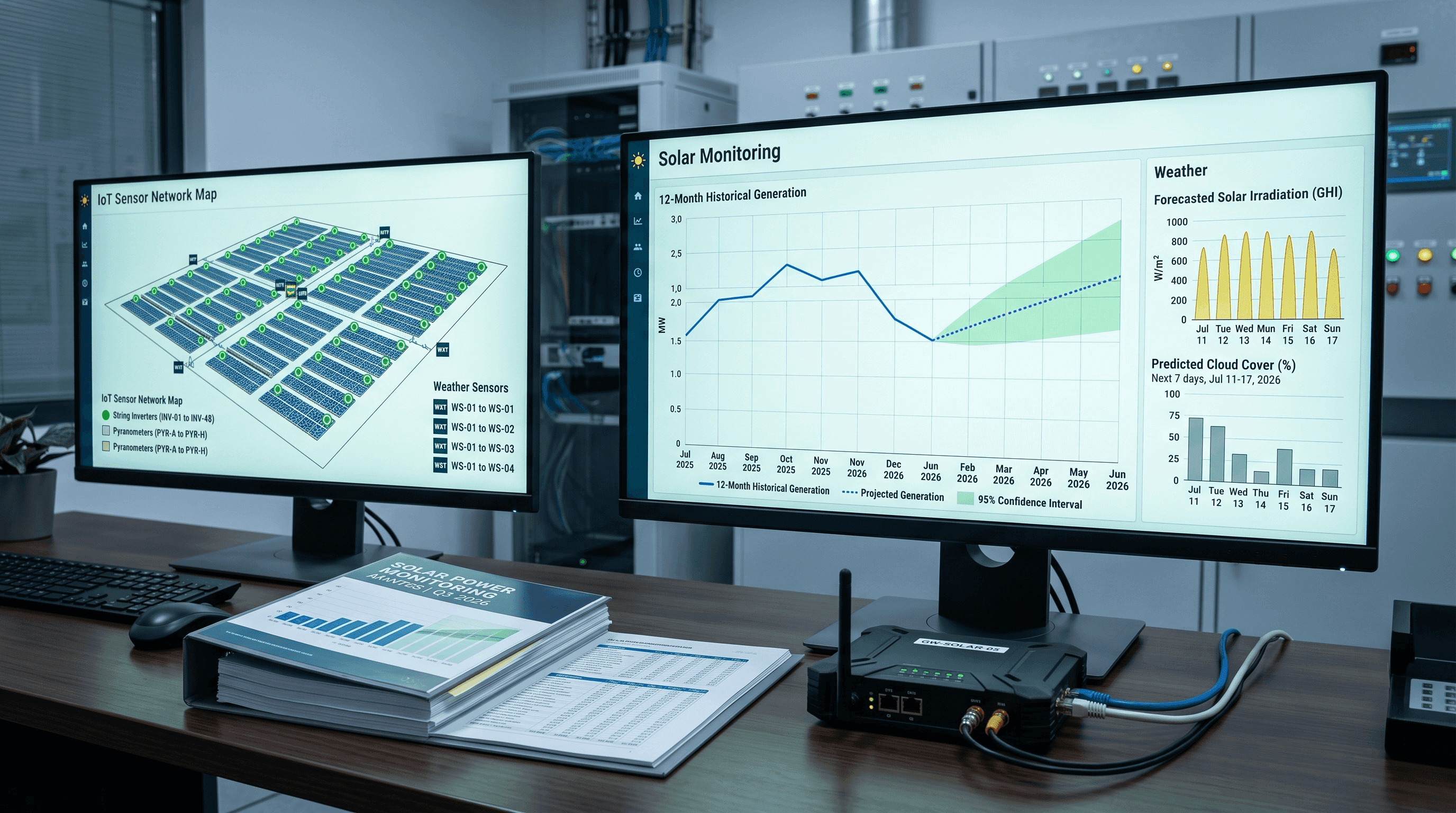 Plant Monitoring & Forecasting